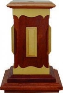 Suporte para Cruz e para Tocha Alt 0,35cm Larg 0,28cm x 0,28cm