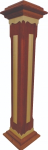 Porta Cirio 002 (B) - Alt 1m  Vela 7,5cm