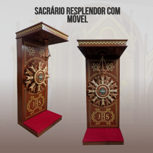 Sacrário Resplendor com móvel