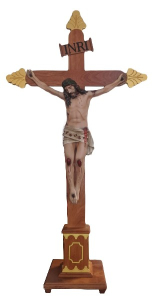 Cruz de chão com Suporte 002