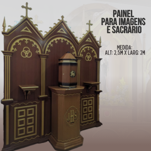 Painel para Sacrário e Imagens