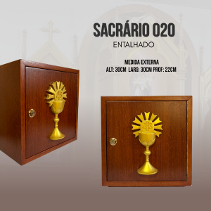 Sacrário 020 - Cálice entalhado