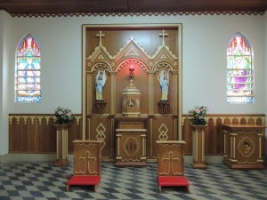 Capela do Santíssimo Paróquia S. Sebastião -  Ponte Nova MG